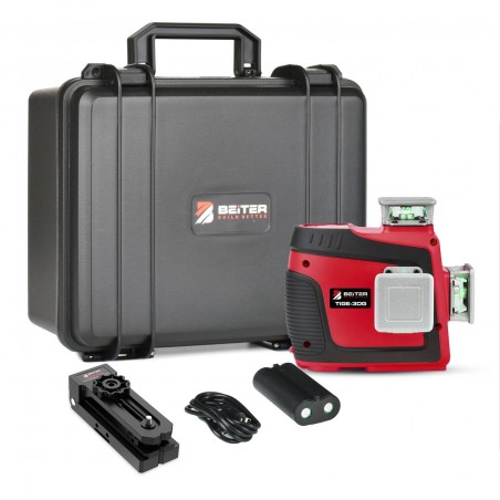 Nivela Laser Verde 3D - 360°, cu autonivelare - Beiter TIGE-3DG