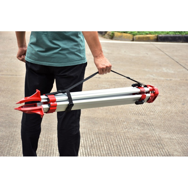 Trepied alumiuniu reglabil 97-160cm - cap plat pt. lasere rotative - Beiter BT160FH