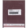 2608608C13 BOSCH Set 25 foi abrazive pentru metal 230x280 mm, G240