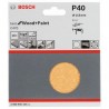2608605426 BOSCH Set 10 foi slefuire pt.polizoare unghiulare 115mm,G40