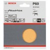 2608605427 BOSCH Set 10 foi slefuire pt.polizoare unghiulare 115mm,G60
