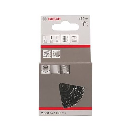2608622006 BOSCH Perie oala pentru masini de gaurit 50x0.3mm, tija 6mm