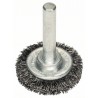 2608622110 BOSCH Perie disc sarma ondulata,30x0.2mm,tija cilindrica 6mm