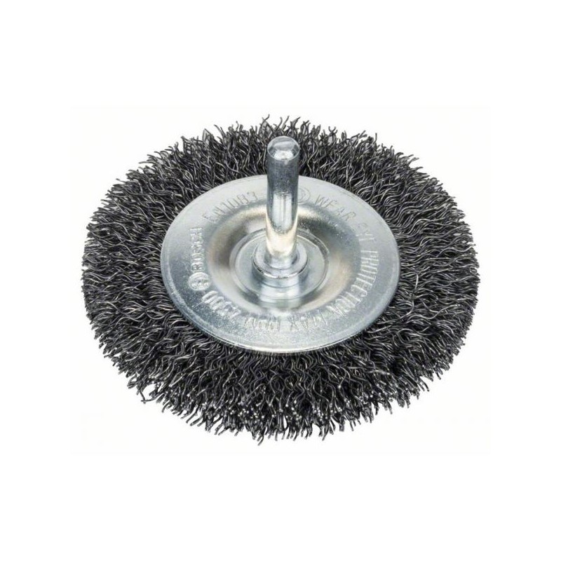 1608622015 BOSCH Perie disc sarma ondulata,75x0.2mm,tija cilindrica 6mm