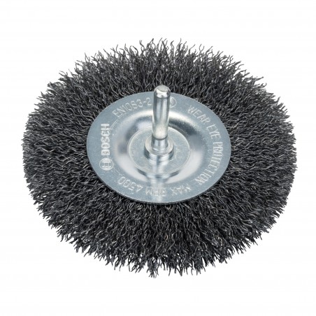 1609200273 BOSCH Perie disc sarma ondulata,100x0.3mm,tija cilindrica 6mm