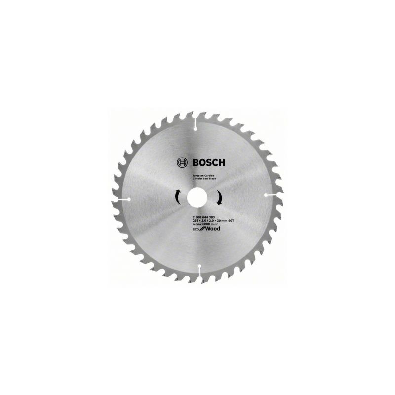 2608644383 BOSCH Panza ferastrau circular, lemn, 254x3.0/2.0x30mm, 40T
