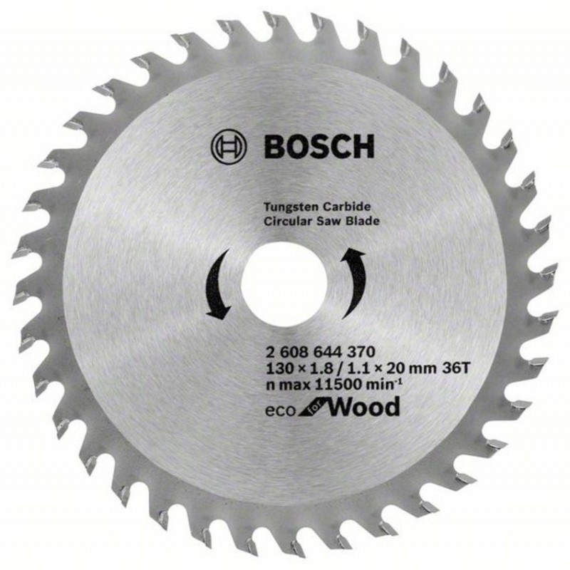 2608644370 BOSCH Panza ferastrau circular, lemn, 130x1.8/1.1x20mm, 36T