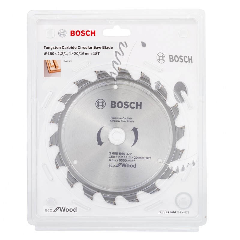 2608644372 BOSCH Panza ferastrau circular, lemn, 160x2.2/1.4x20mm, 18T