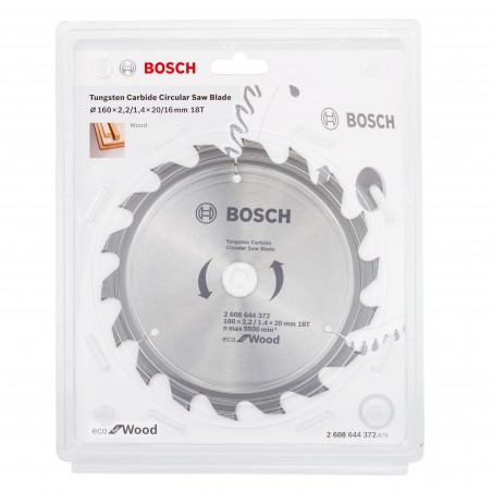 2608644372 BOSCH Panza ferastrau circular, lemn, 160x2.2/1.4x20mm, 18T