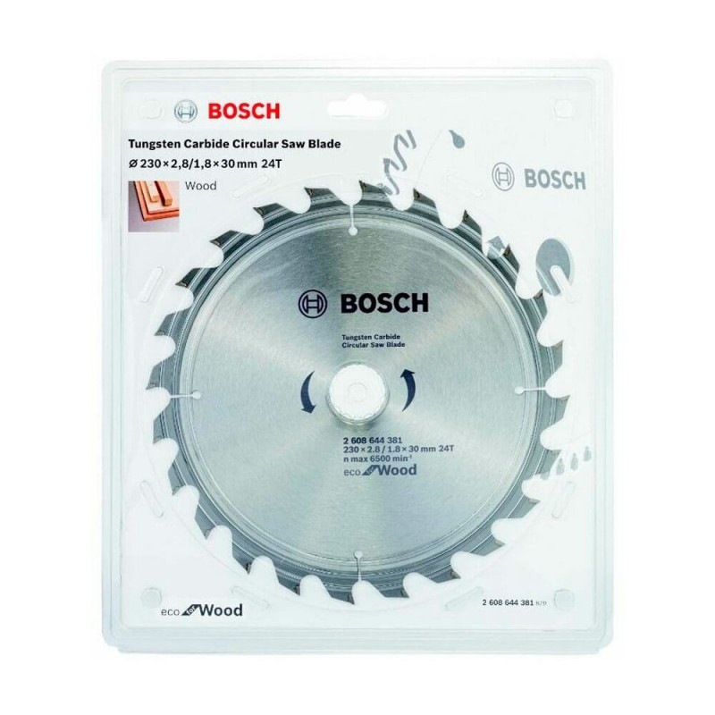 2608644381 BOSCH Panza ferastrau circular, lemn, 230x2.8/1.8x30mm, 24T