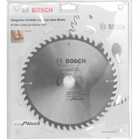 2608644382 BOSCH Panza ferastrau circular, lemn, 230x2.8/1.8x30mm, 48T