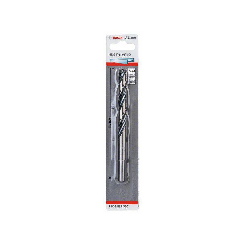 2608577300 BOSCH Burghiu coada redusa,metal,11 mm,tija cilindrica 10mm