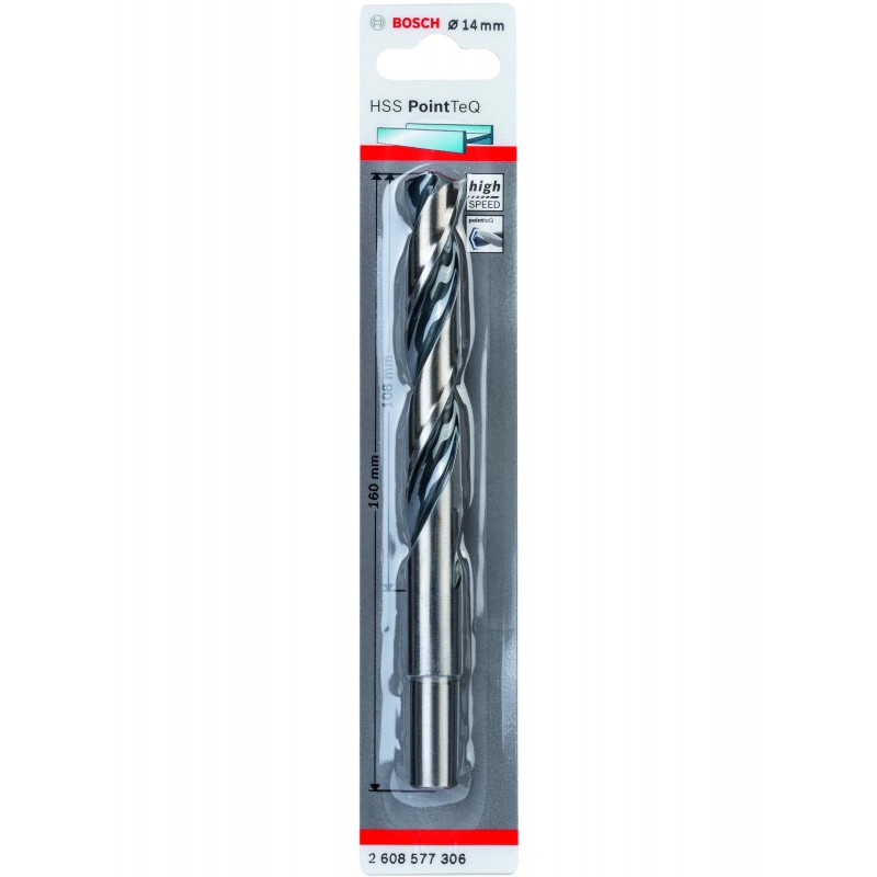 2608577306 BOSCH Burghiu coada redusa,metal,14mm,tija cilindrica 12mm