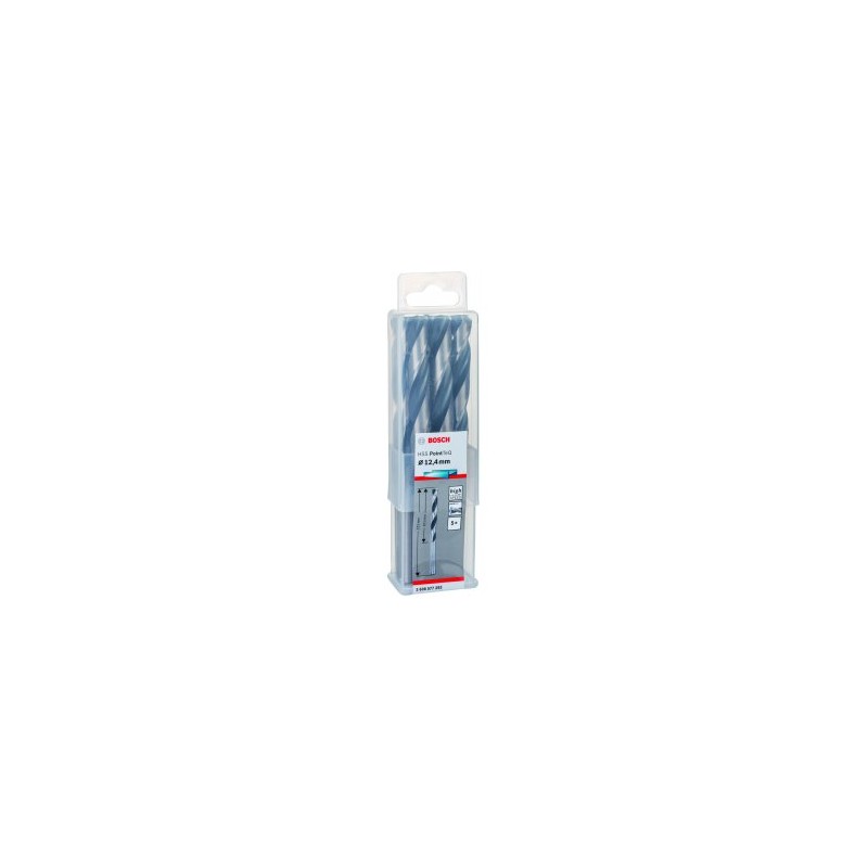 2608577292 BOSCH Set 5 burghie metal,12.4x101x151mm,tija cilindrica 12.4mm