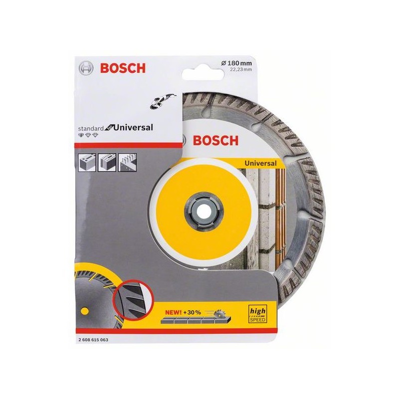2608615063 BOSCH Disc diamantat segmentat universal, 180x22.2x2.4x10mm