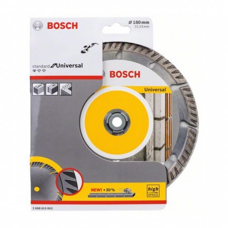 2608615063 BOSCH Disc diamantat segmentat universal, 180x22.2x2.4x10mm