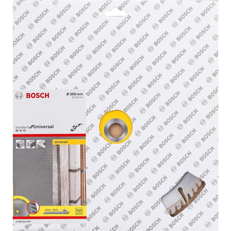 2608615067 BOSCH Disc diamantat segmentat universal, 300x22.2x3.3x10mm