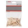 2607000446 BOSCH Set 40 dibluri de lemn, 8x40 mm