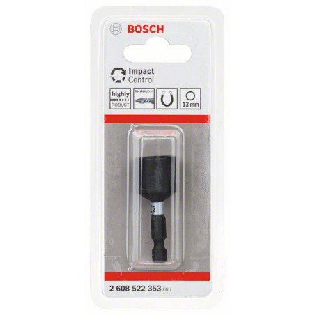 2608522353 BOSCH Cheie tubulara de impact 13x50 mm, prindere hex 1/4"