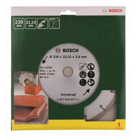 2607019477 BOSCH Disc diamantat segmentat, beton,caramida,230x22.2x2.4mm