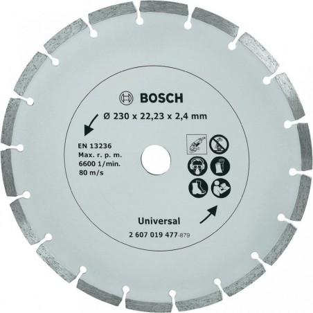 2607019477 BOSCH Disc diamantat segmentat, beton,caramida,230x22.2x2.4mm