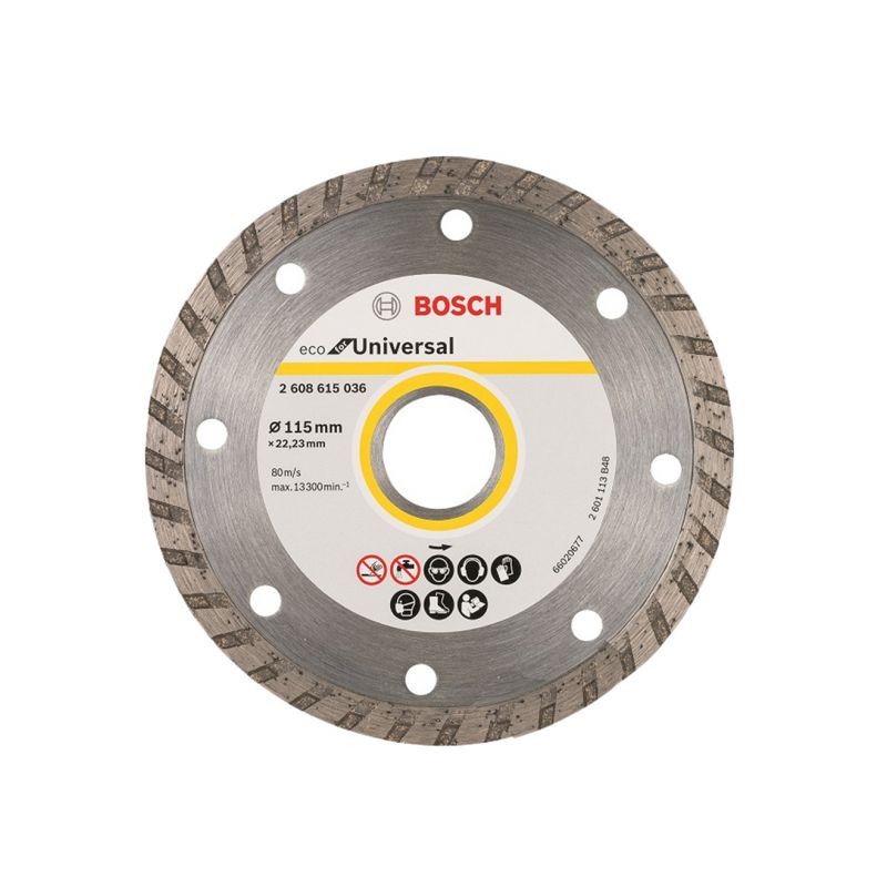 2608615036 BOSCH Disc de taiere diamantat universal, 115x22.2x2.0mm