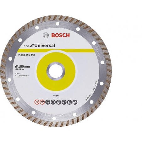 2608615038 BOSCH Disc de taiere diamantat universal, 180x22.2x2.6mm