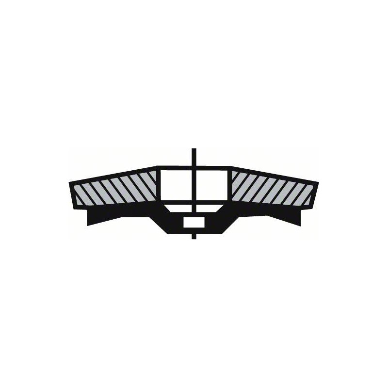 2608607346 BOSCH Disc slefuire evantai,metal 115x22.2mm,granulatie 120
