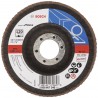 2608607346 BOSCH Disc slefuire evantai,metal 115x22.2mm,granulatie 120