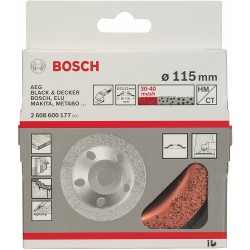 2608600177 BOSCH Disc oala cu carburi metalice 115X22.2mm, fin, plan