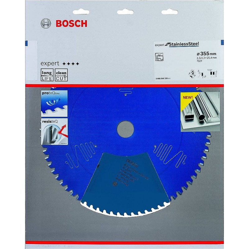 2608644283 BOSCH Panza fierastrau circular taiere inox,355x25.4mm, 70T