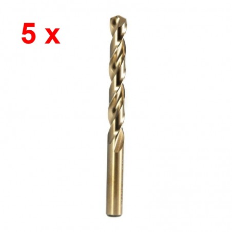 780636 HIKOKI Set 10 burghie, prindere cilindrica, 8.10x75x117 mm