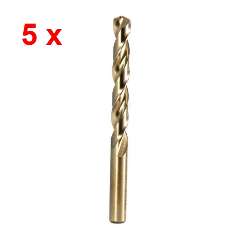 780642 HIKOKI Set 10 burghie, prindere cilindrica,  8.60x81x125 mm