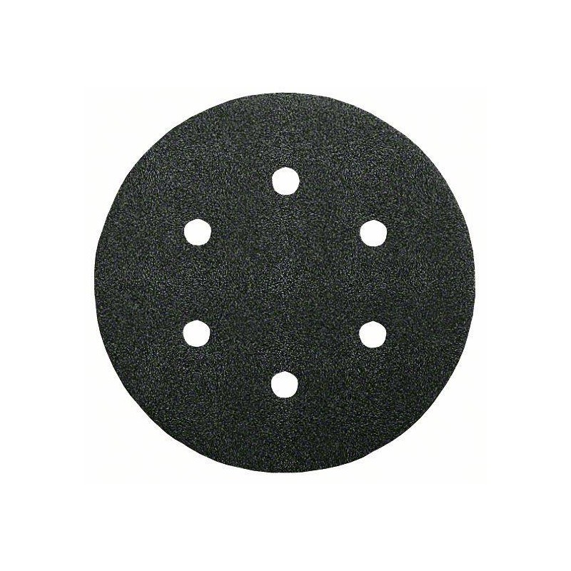 2608605132 BOSCH Set 5 foi abrazive rotunde 150mm,G1200,6 gauri,Velcro