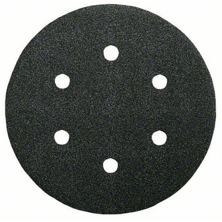 2608605132 BOSCH Set 5 foi abrazive rotunde 150mm,G1200,6 gauri,Velcro