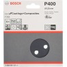 2608605121 BOSCH Set 5 foi abrazive rotunde 125mm, G400, 8 gauri