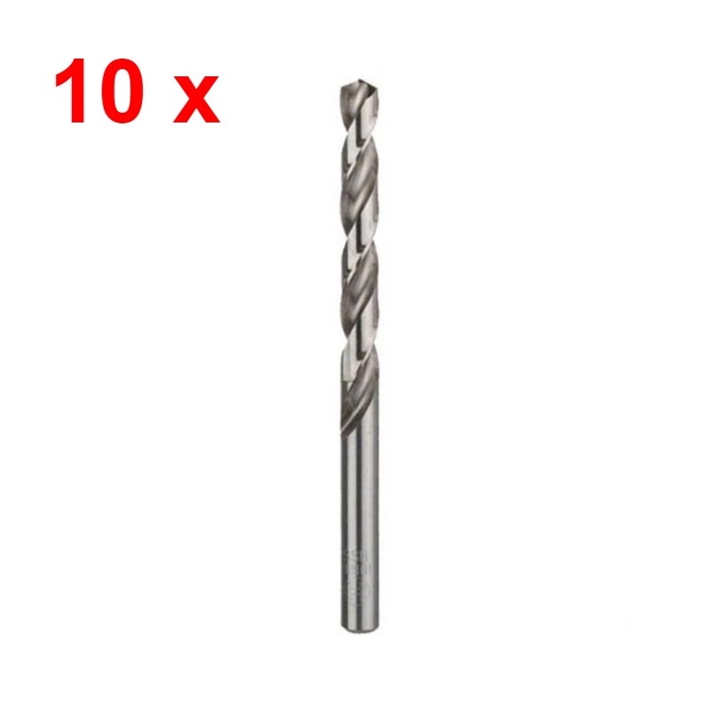 780320 HIKOKI (HITACHI) Set 10 burghie pentru metal HSS-G, 5.90x57x93 mm