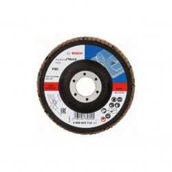 2608603714 BOSCH Disc de slefuire evantai metal, 115x22.2 mm, G 80