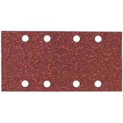 2609256A85 BOSCH Set 10 foi abrazive, scai, 8 orificii, 93x185mm, G240