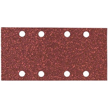 2609256A85 BOSCH Set 10 foi abrazive, scai, 8 orificii, 93x185mm, G240