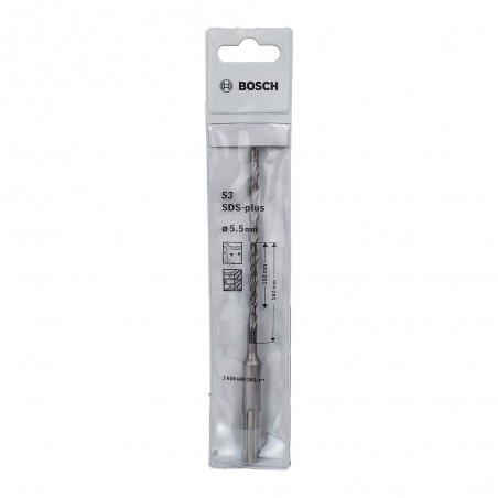 2608680261 BOSCH Burghiu beton,gaurire percutie,SDS-Plus,5.5x100x160mm
