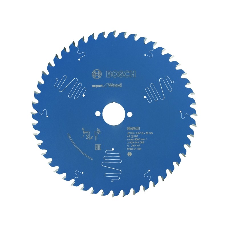 2608644090 BOSCH Panza de fierastrau circular, 225x30x2.6 mm, 48 dinti