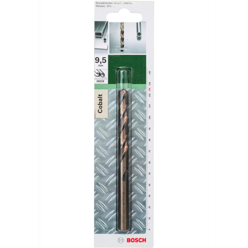 2609255082 BOSCH Burghiu metal HSS-CO, 9.5x81x125 mm, tija cilindrica