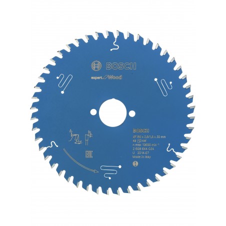 2608644034 BOSCH Panza de ferastrau circular, lemn, 180x30x2.6 mm, 48T