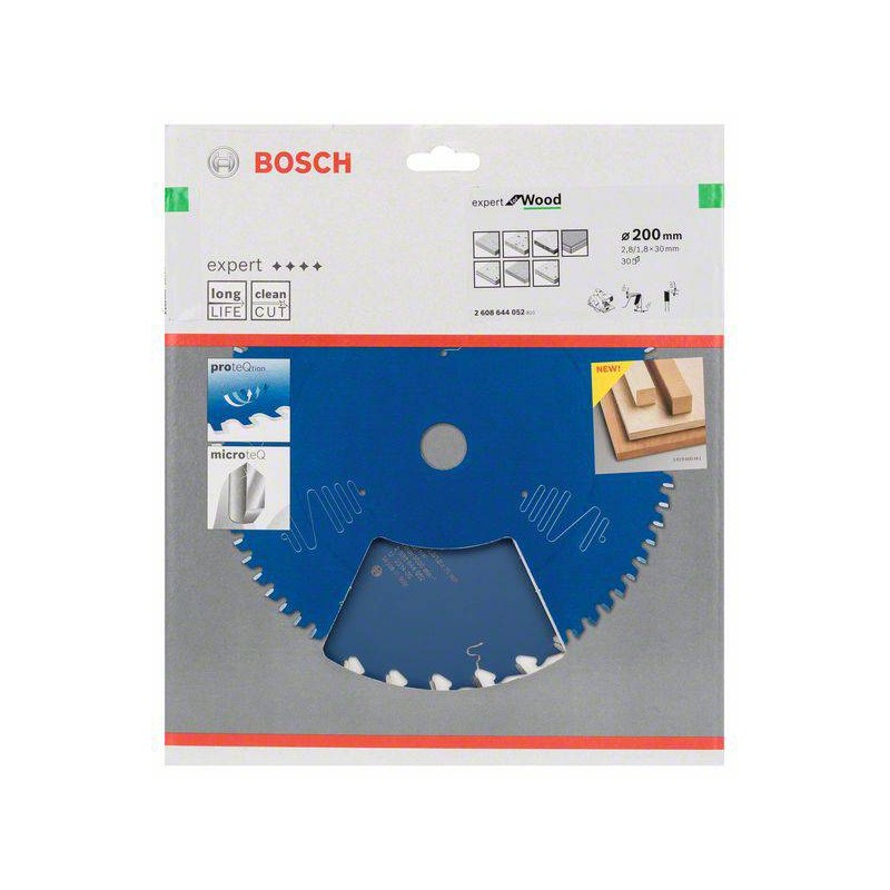 2608644052 BOSCH Panza de ferastrau circular, lemn, 200x30x2.8 mm, 30T