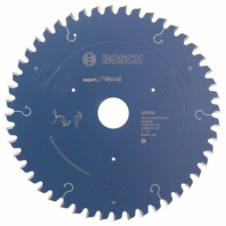 2608642496 BOSCH Panza de ferastrau circular, lemn, 210x30x2.4 mm, 48T
