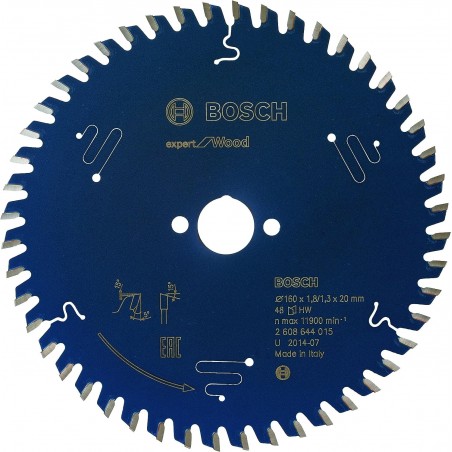 2608902143 BOSCH Panza fierastrau circular lemn, 160x20x1.8 mm, 48T