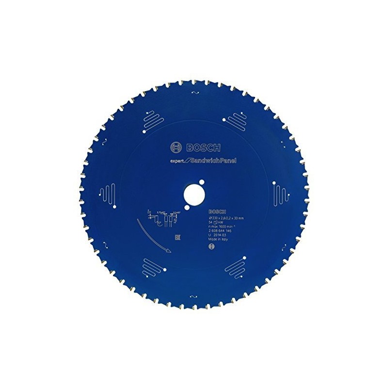 2608644143 BOSCH Panza fierastrau circular,panouri sandwich,235mm, 50T