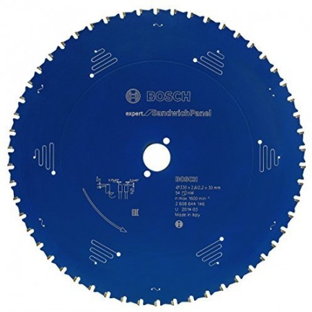2608644143 BOSCH Panza fierastrau circular,panouri sandwich,235mm, 50T