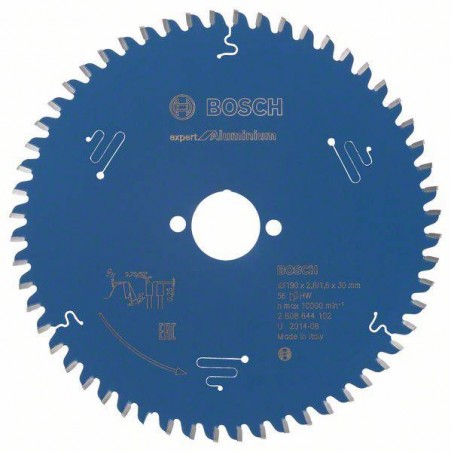 2608644102 BOSCH Panza fierastrau circular, aluminiu, 190x30x2.6mm,56T